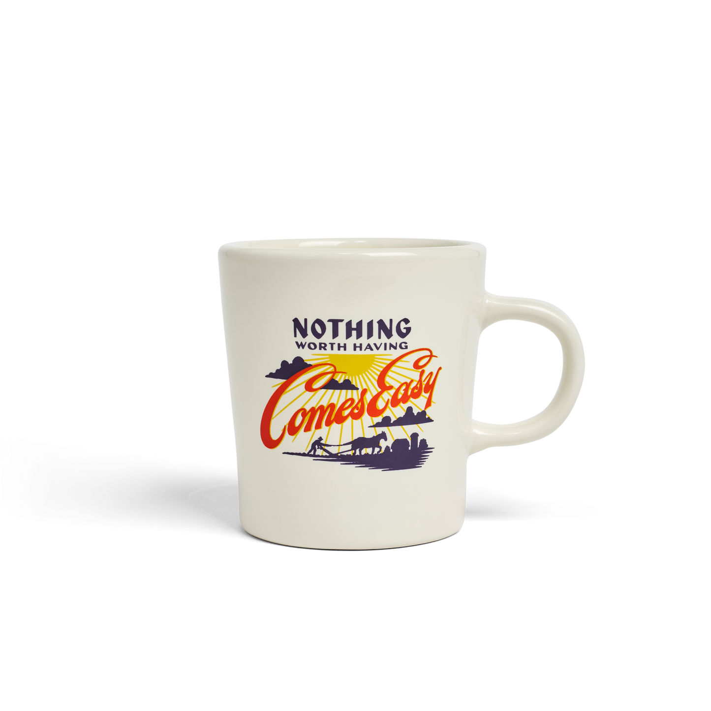 Nathan Yoder - Nothing Worth Having Comes Easy - 9oz Modern Diner