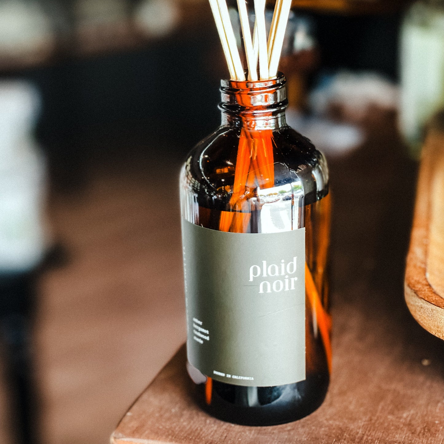 Plaid Noir Reed Diffuser