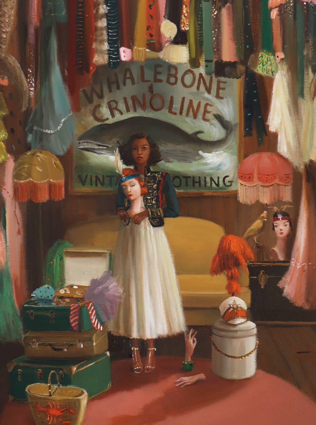 Whalebone and Crinoline 8.5" x 11" Art Print