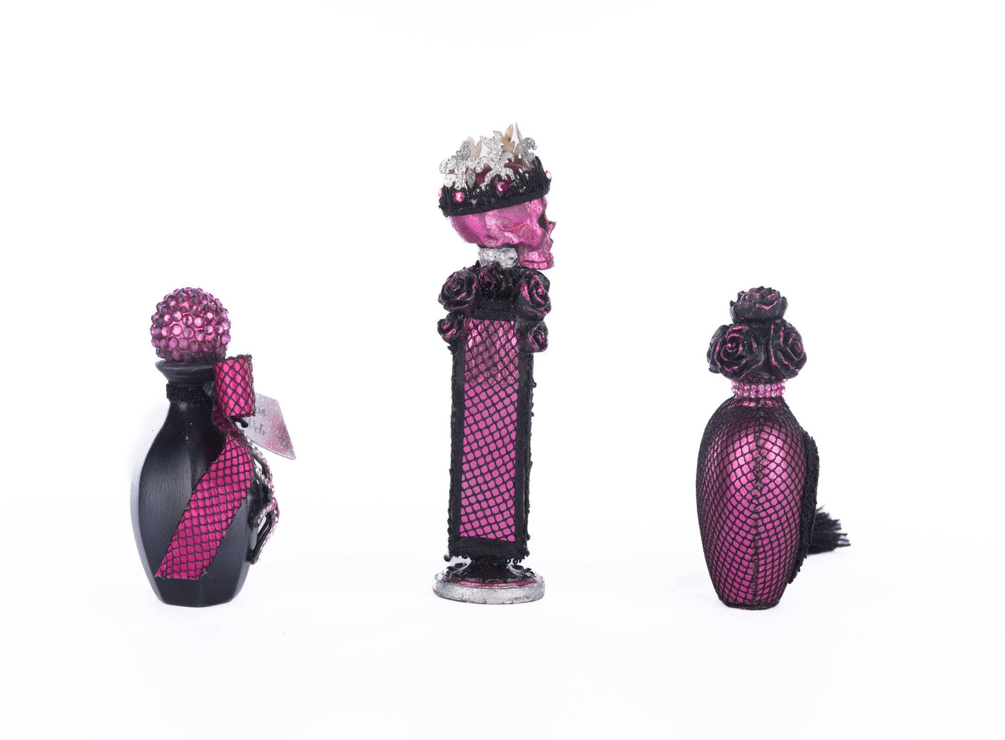 Vanity Potion Bottles Assortment of 3 by Katherine's Collection