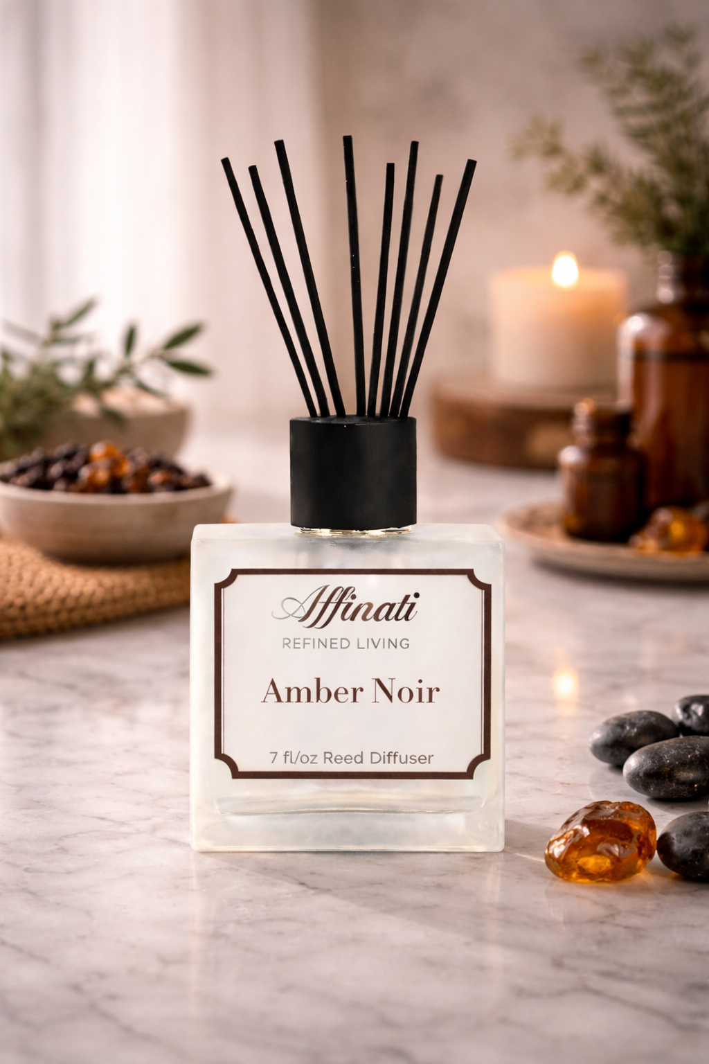 Amber Noir Reed Diffuser