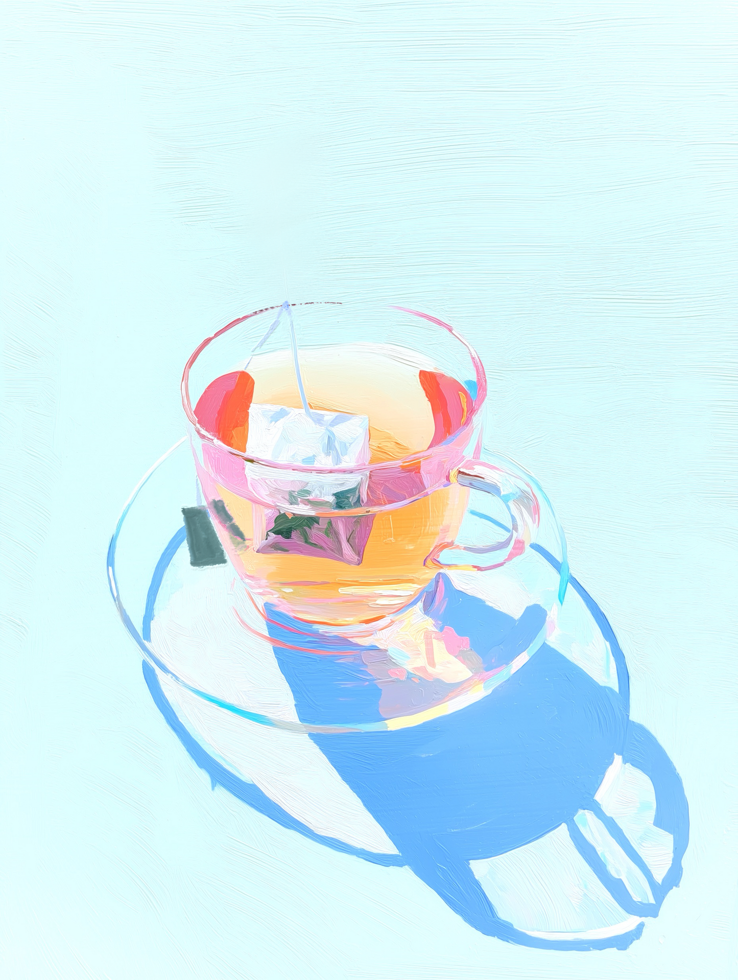 Sun Tea Study Art Print