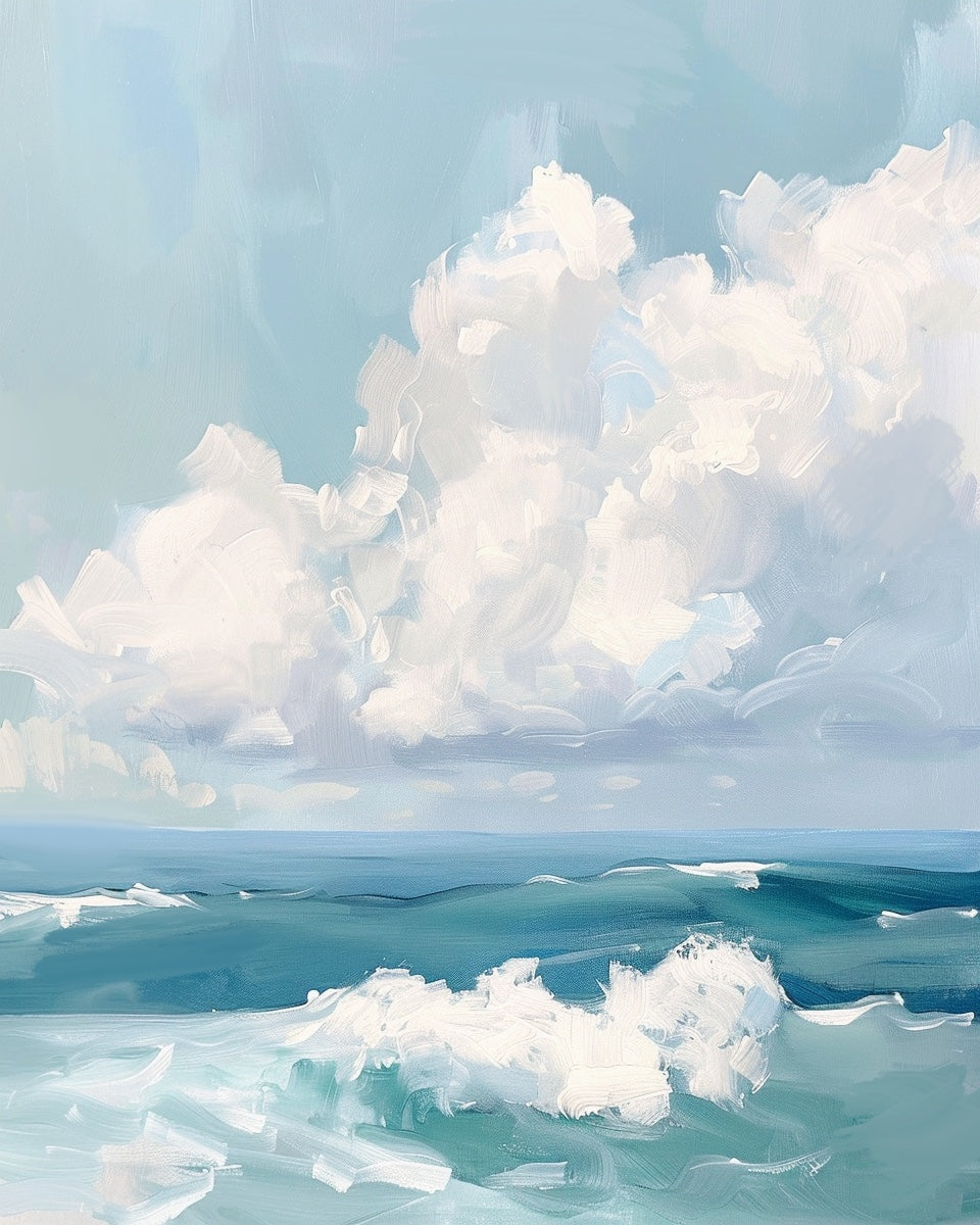 Perfect Beach Day - Original Painting