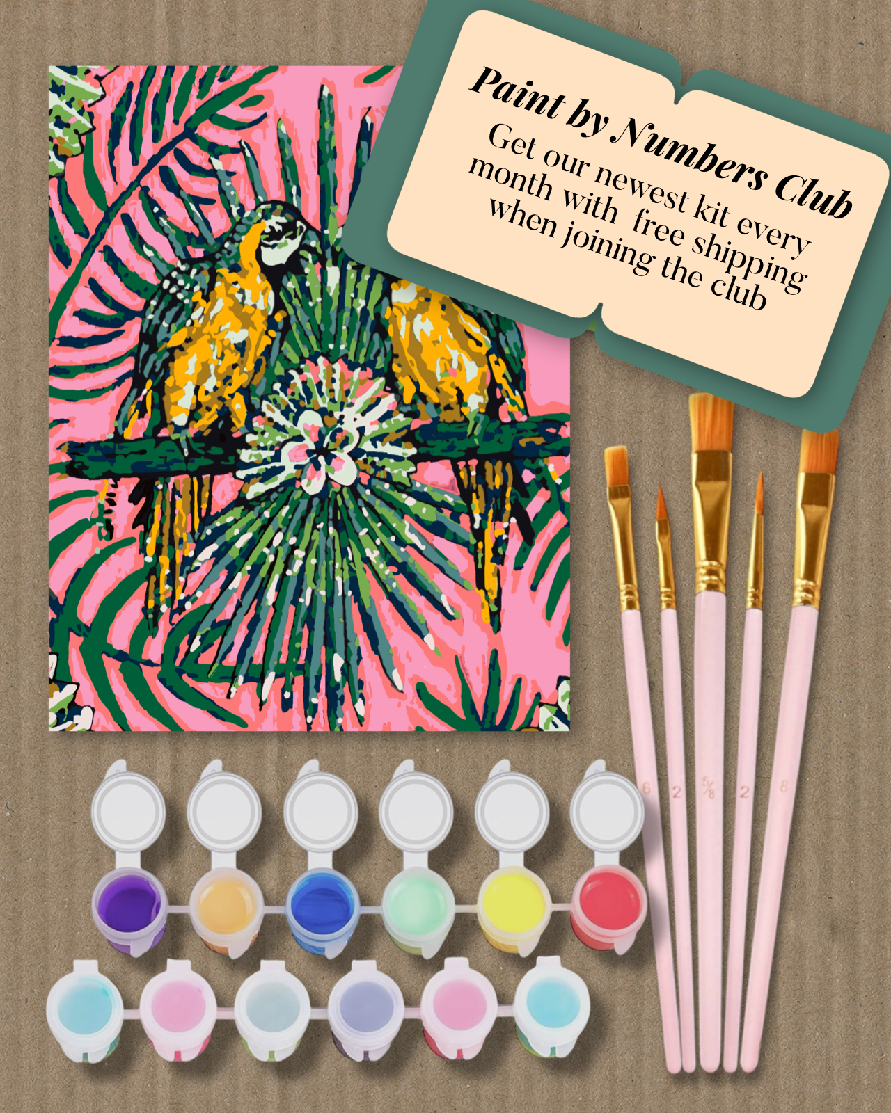 Swan - Paint by Numbers Kit