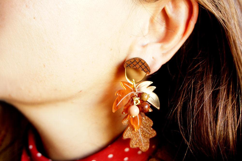 Autumn Earrings by Laliblue