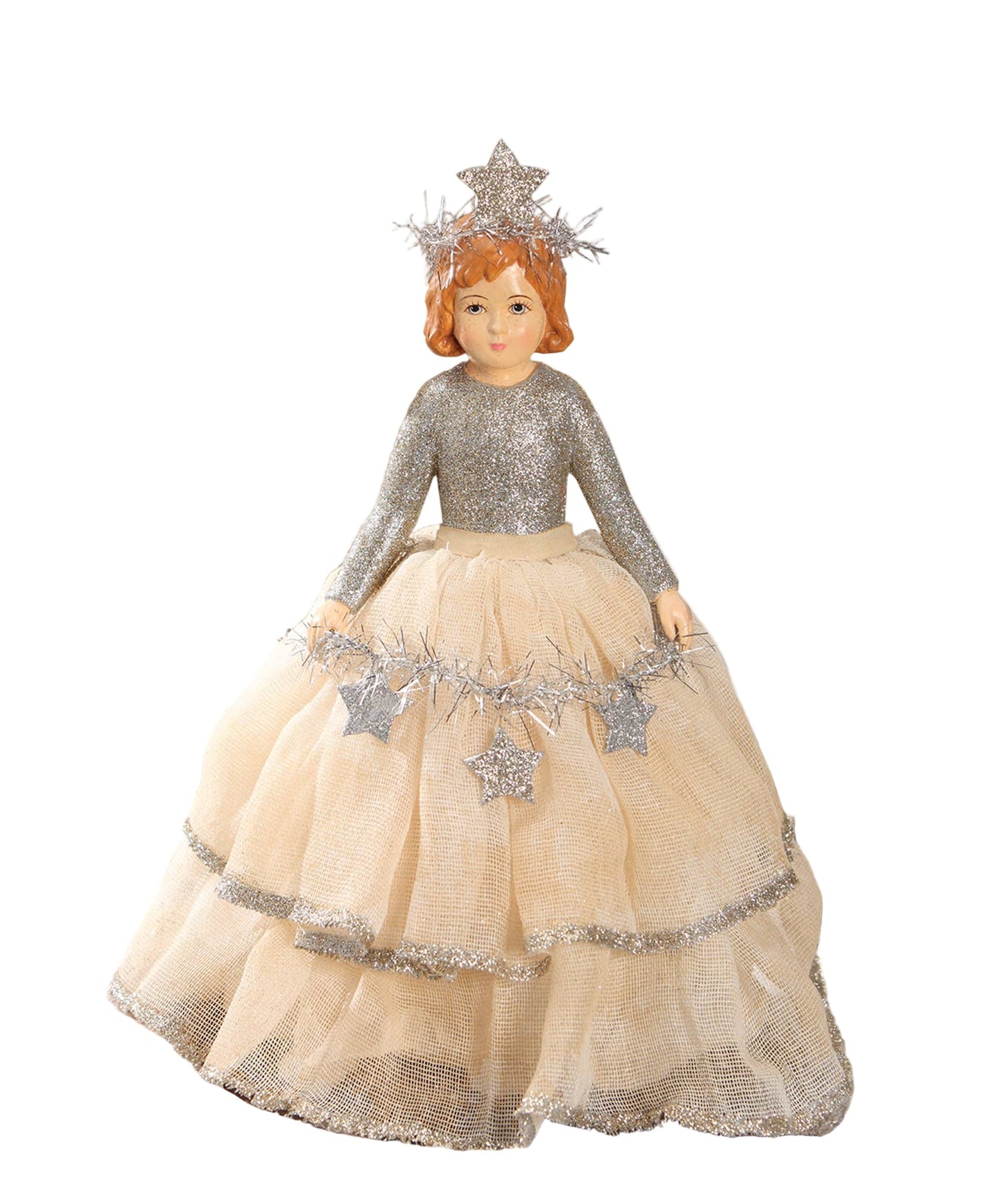 Flea Market Angel Tree Topper by Bethany Lowe