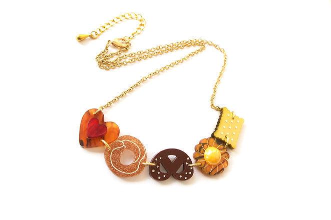 Butter Cookies Necklace by Laliblue