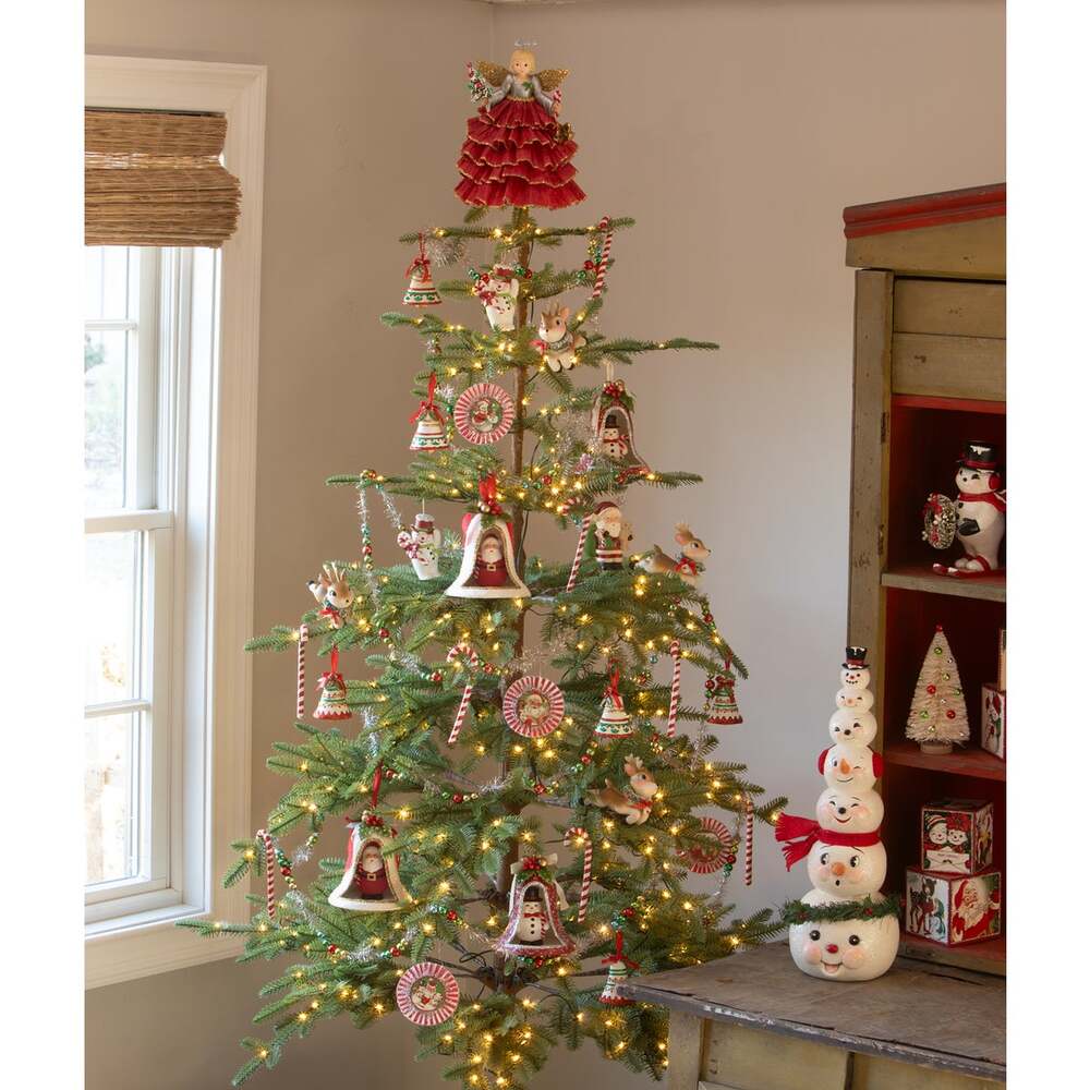 Leaping High Reindeer Clip Ornament by Bethany Lowe