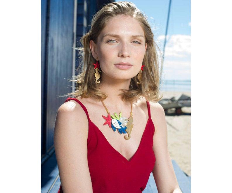 Marine Necklace by Laliblue