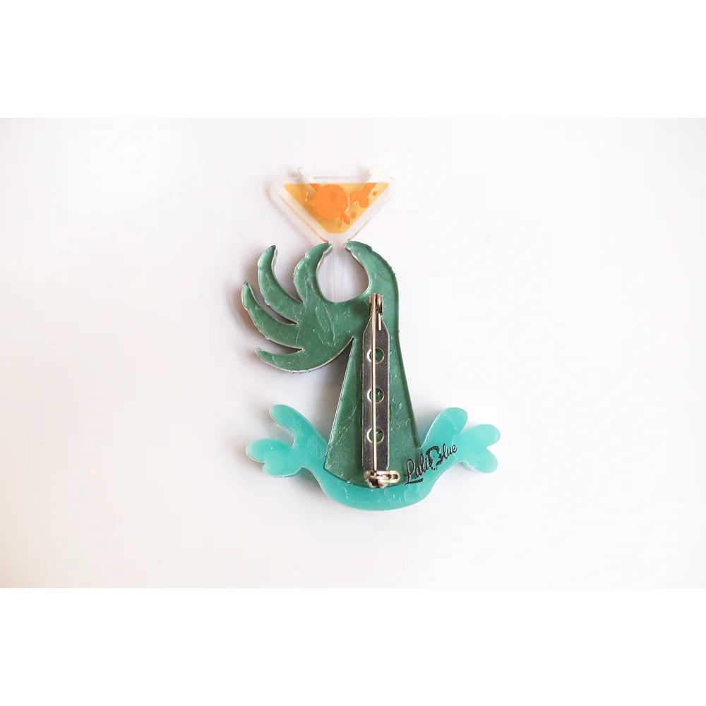 Monster Hand Brooch by Laliblue