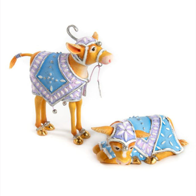 Nativity Calf Figures by Patience Brewster