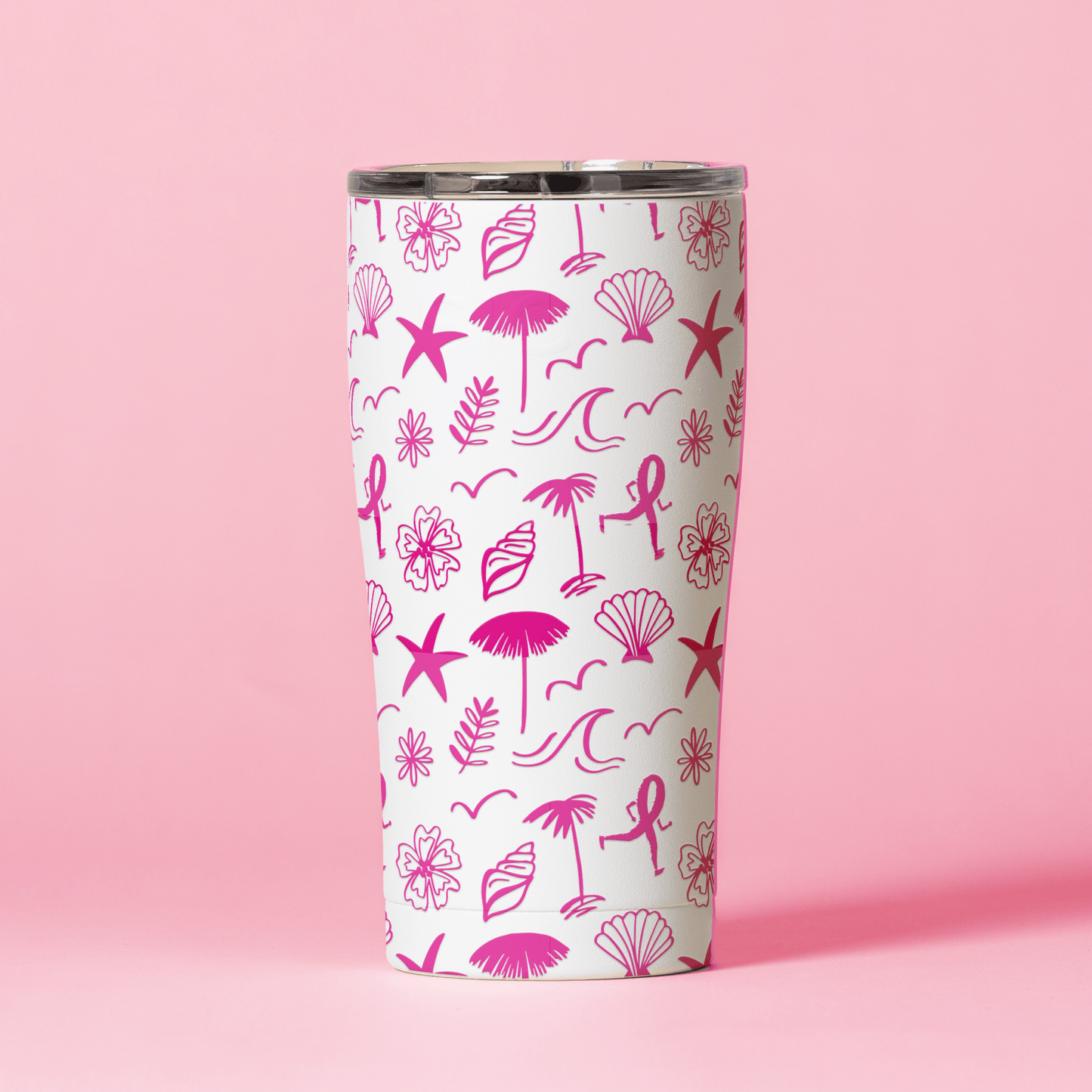 20 oz. Tumbler | SIC X DONNA Run with a Purpose - Matte White