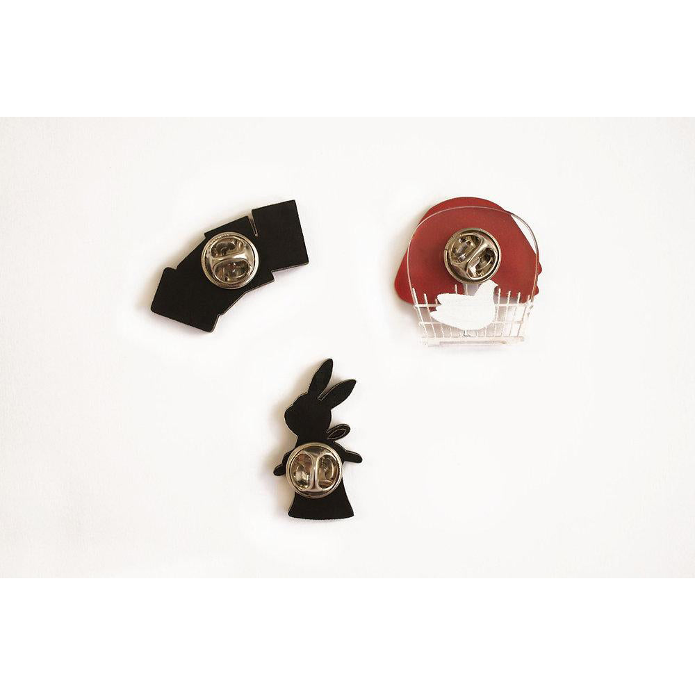 Set of 3 Magic Pins by Laliblue