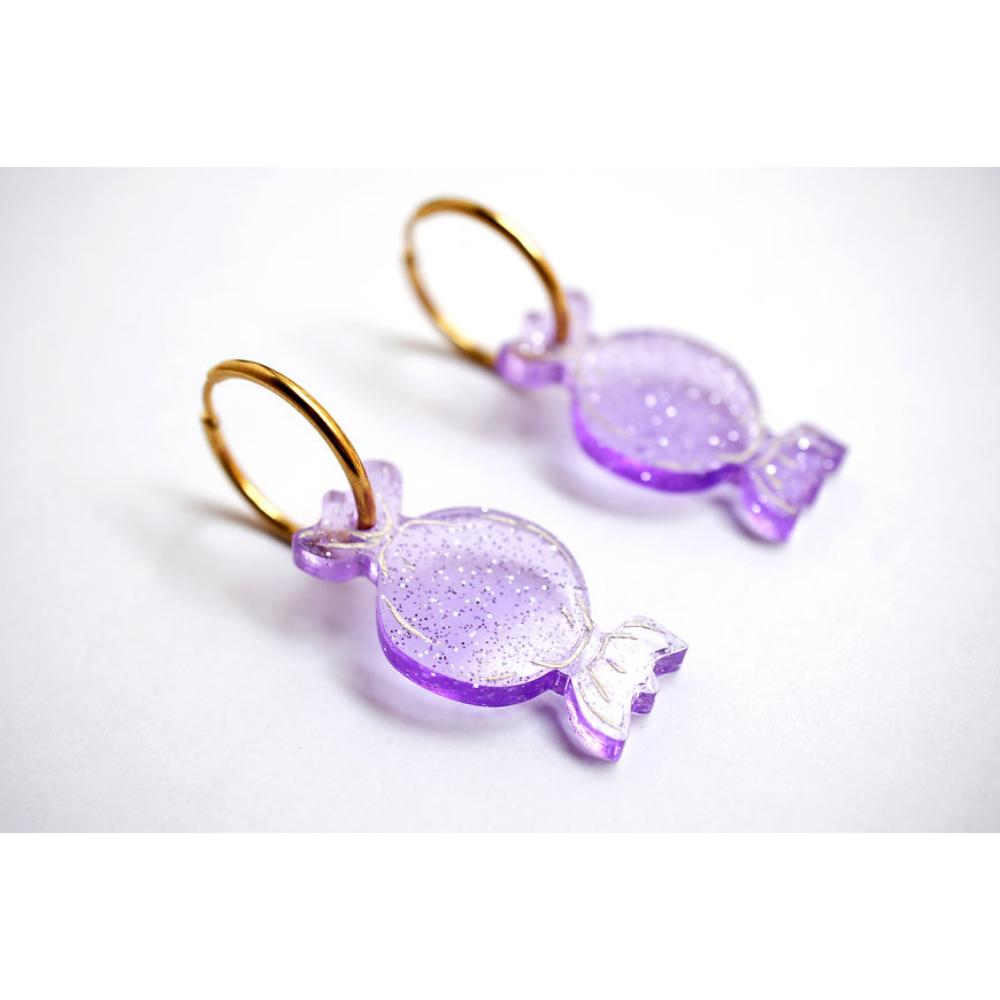 Set Of 4 Candy Earrings by Laliblue