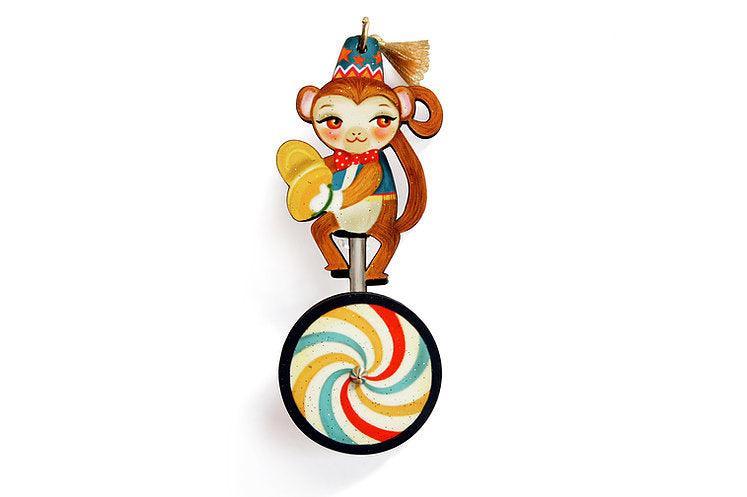 Uni-Cycle Halloween Brooch by Laliblue