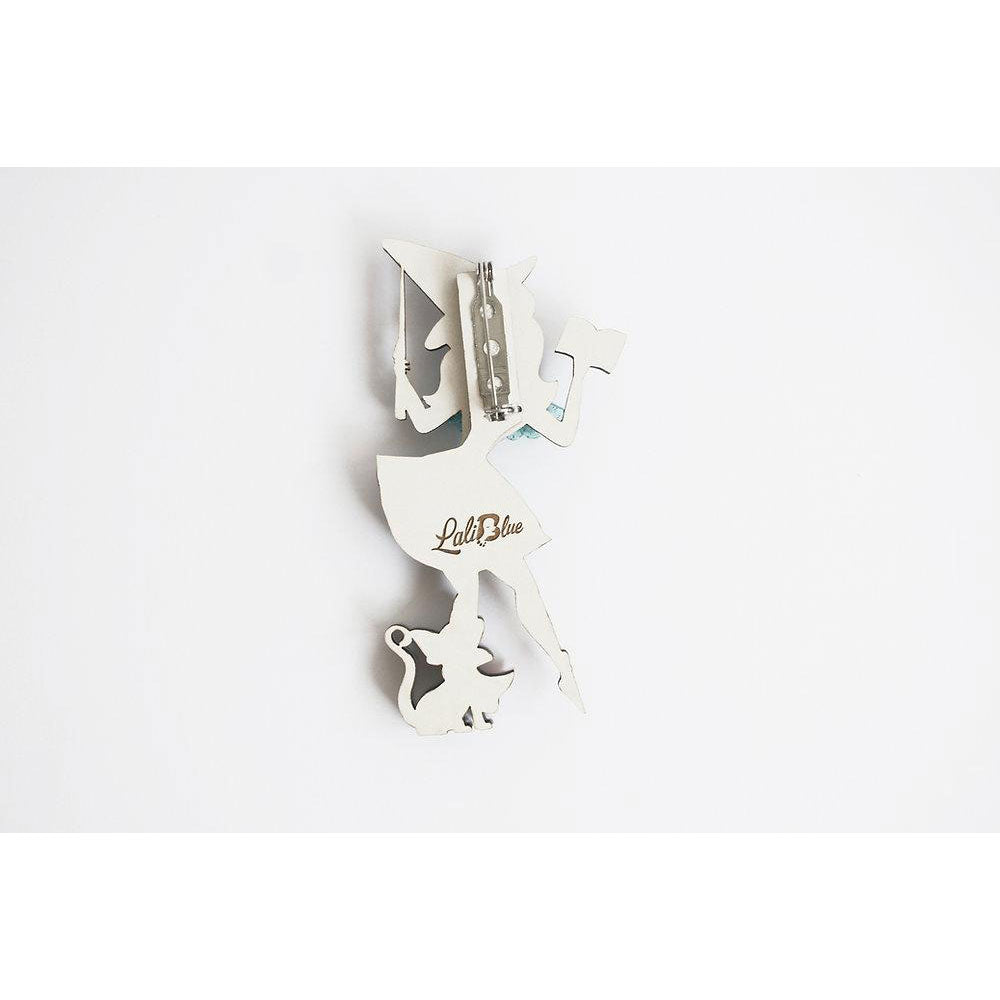 Witch Spell Brooch by Laliblue