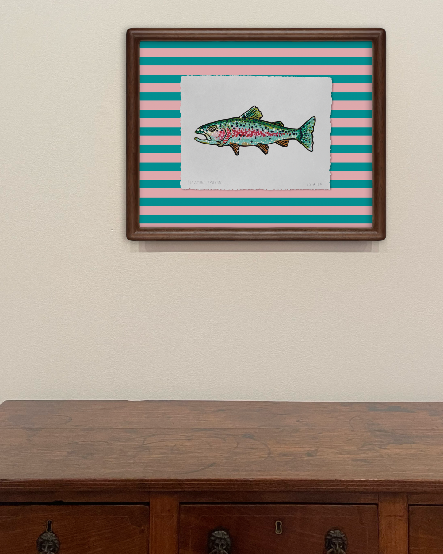 Trout Limited Edition Framed Print