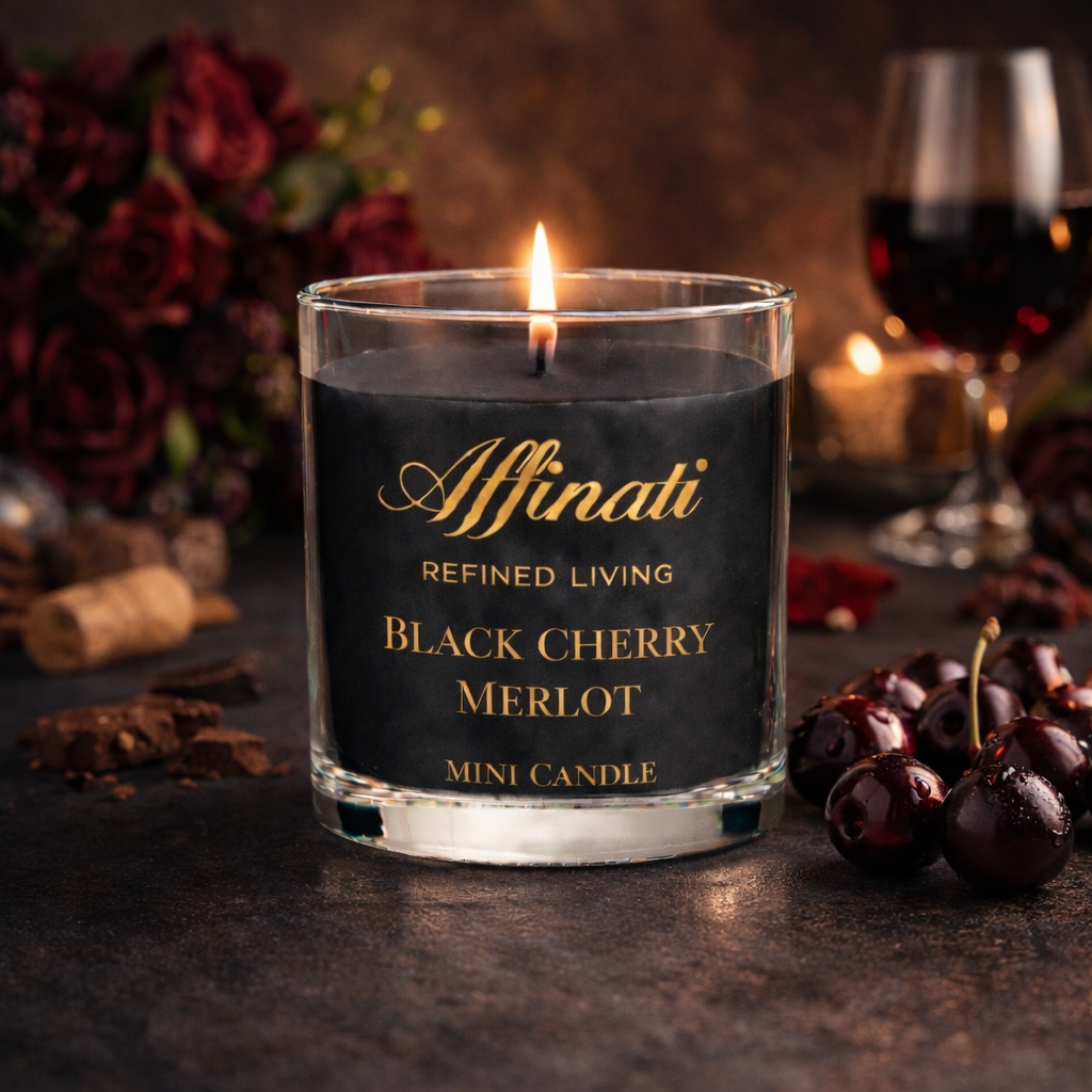 Black Cherry Merlot Mini Candle