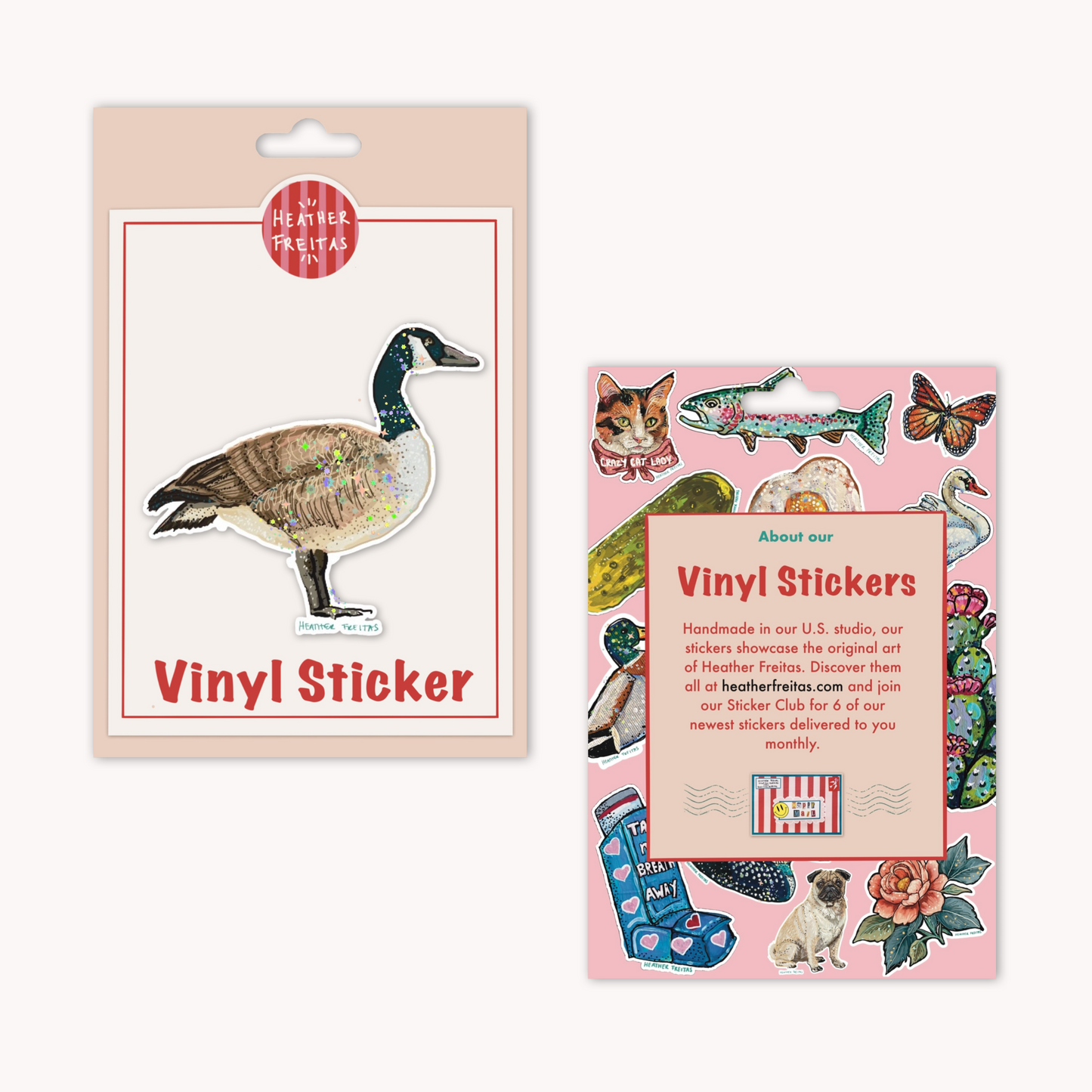Silly Goose Sticker