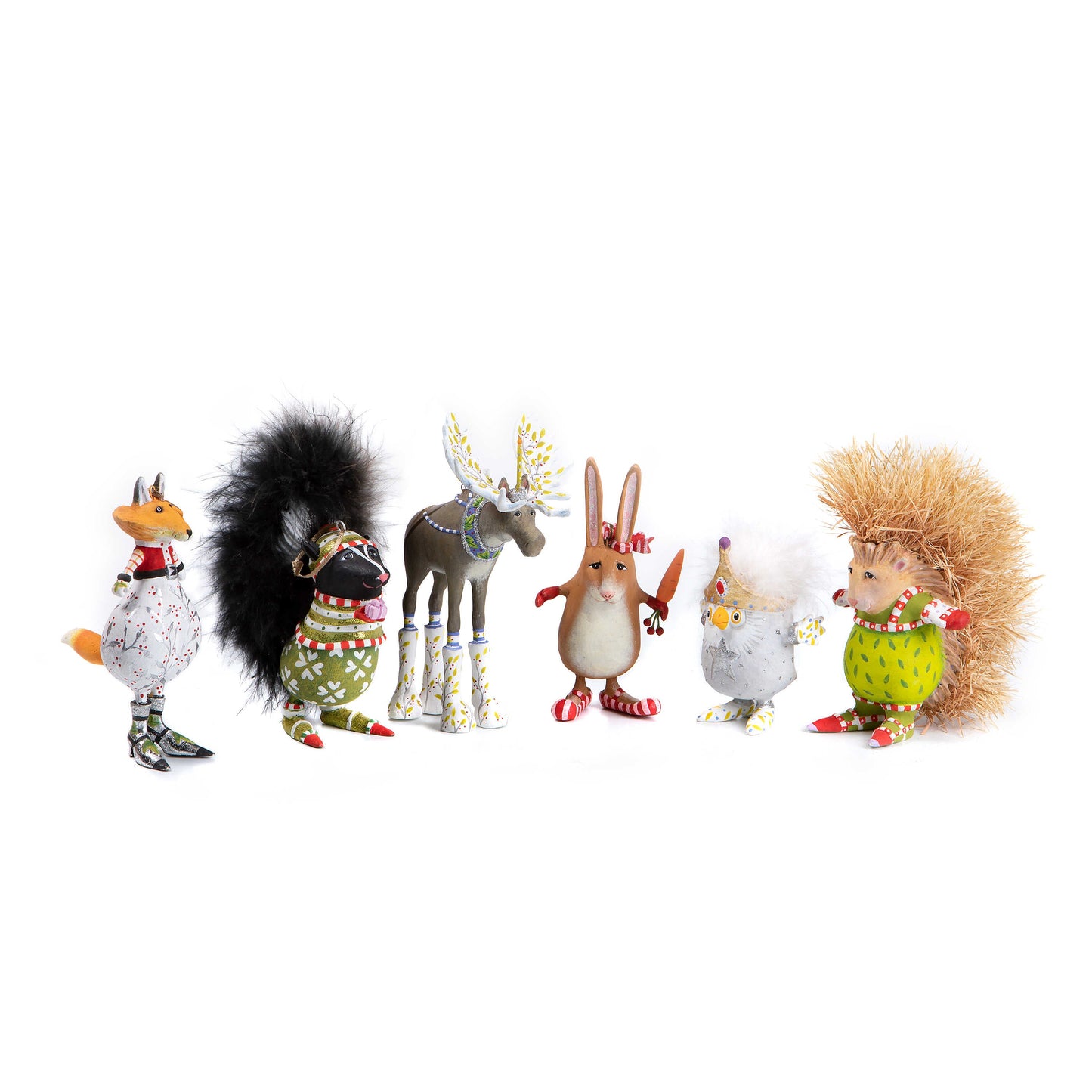 Woodland Mini Ornament Set by Patience Brewster