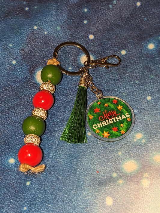 Christmas Merry Christmas Keychain