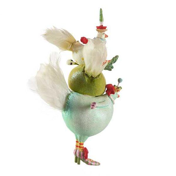 12 Days 3 French Hens Ornament by Patience Brewster