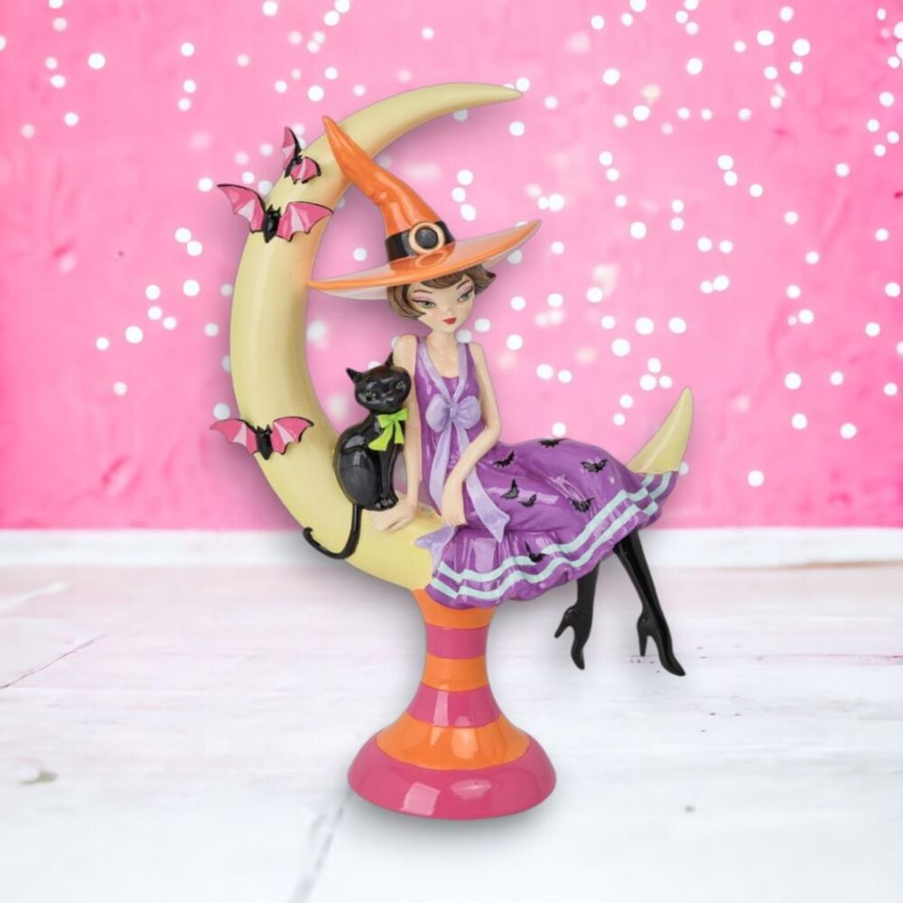 15in Witch on Moon by December Diamonds