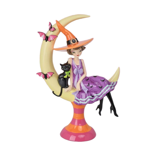 15in Witch on Moon by December Diamonds