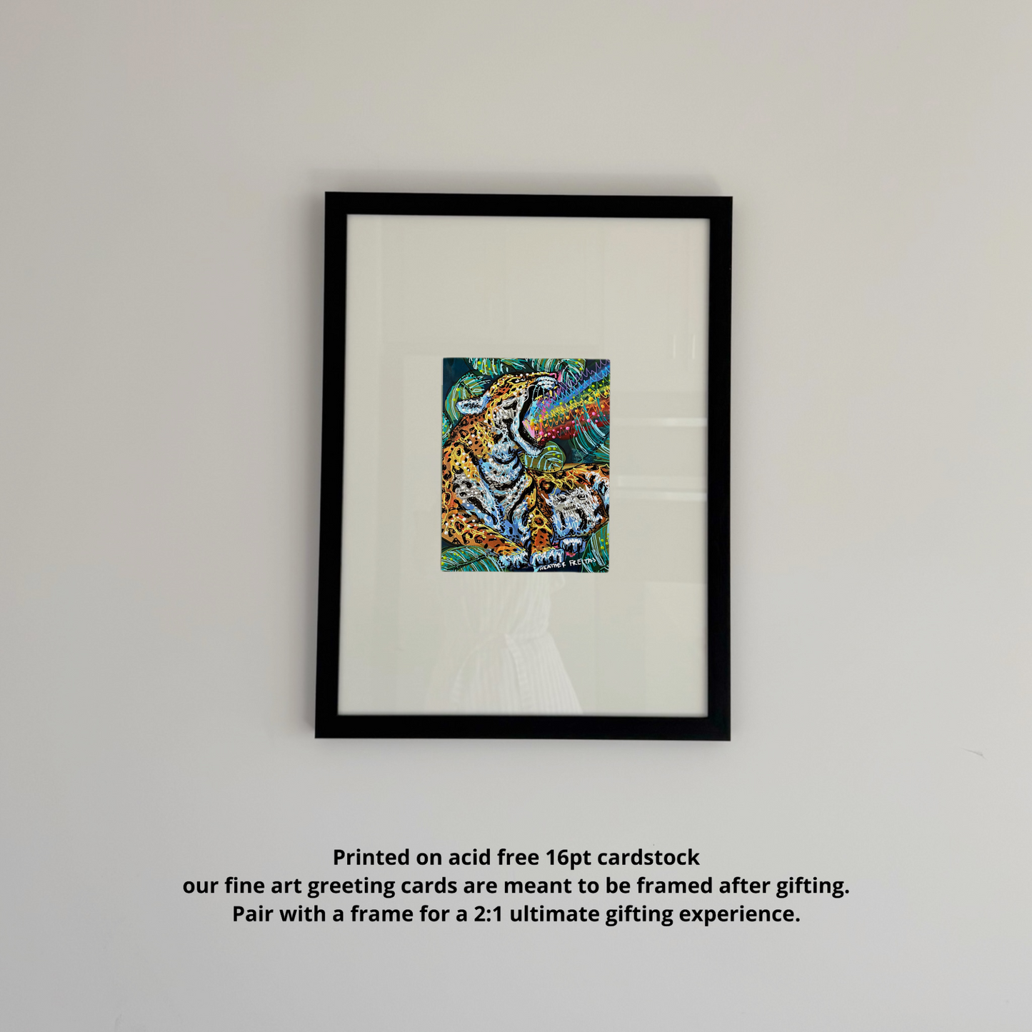 Rainbow Jag - Greeting Card / Fine Art Print