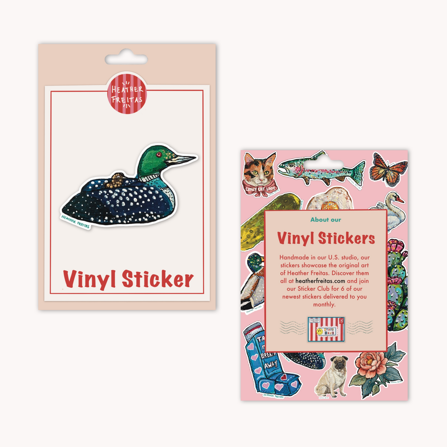Loon Sticker