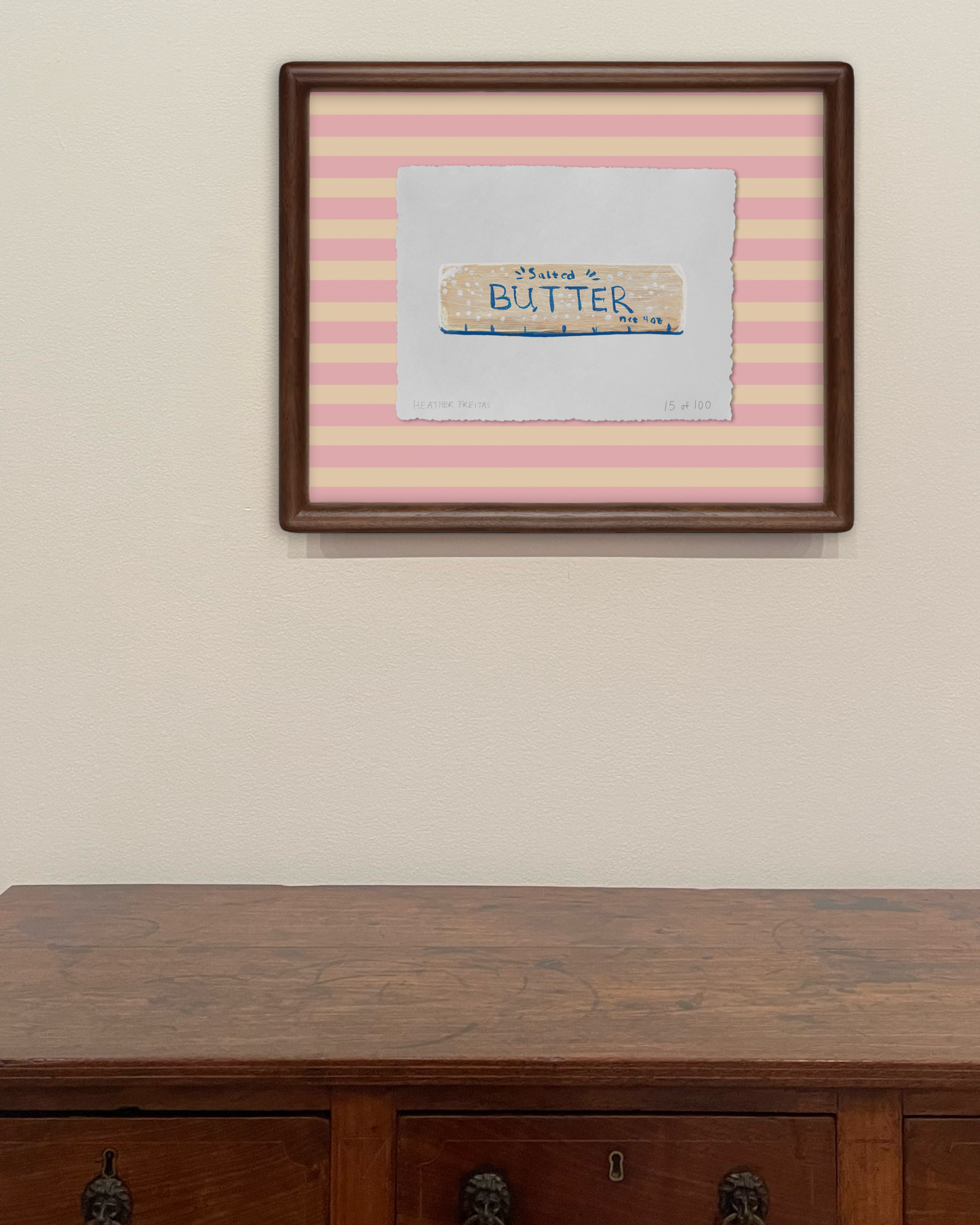 Butter Limited Edition Framed Print