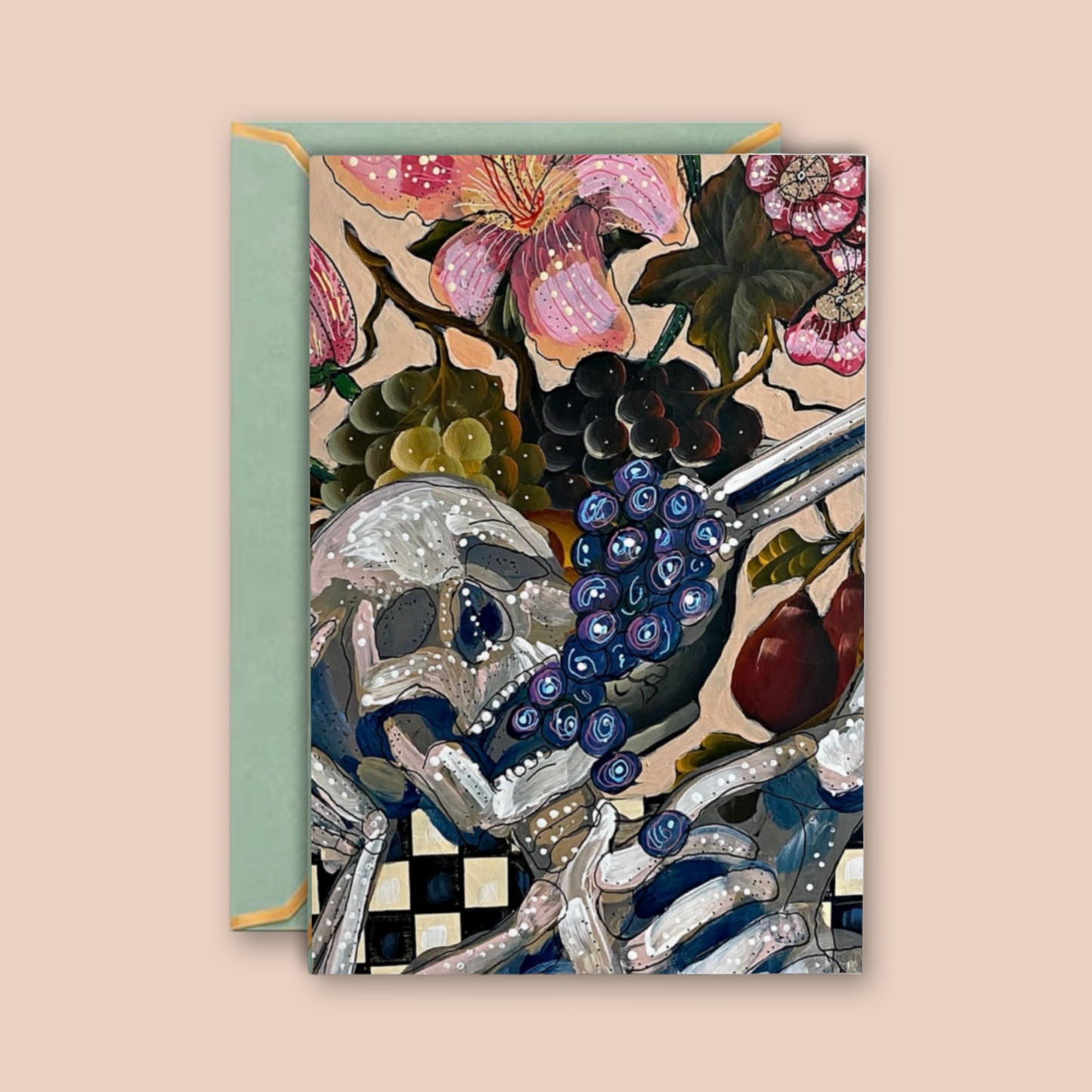 Wine & Dine - Greeting Card / Fine Art Print