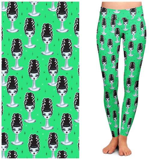 "Frank's Bride" Leggings by Miss Fluff x Lipstick & Chrome TC2