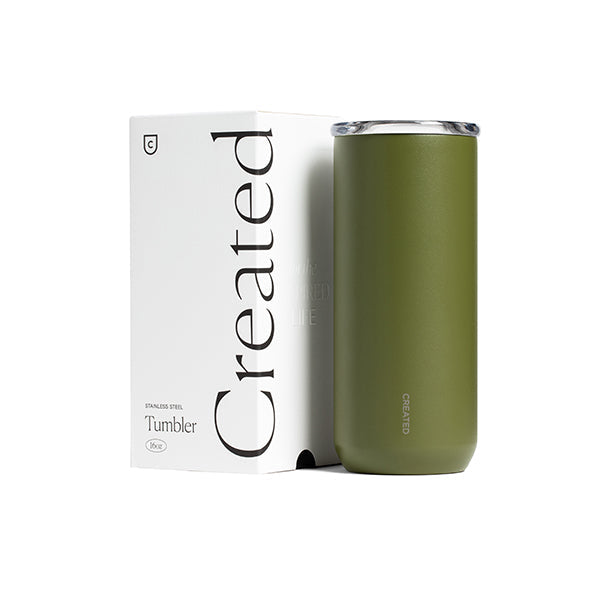 16oz Everyday Tumbler - Olive Green