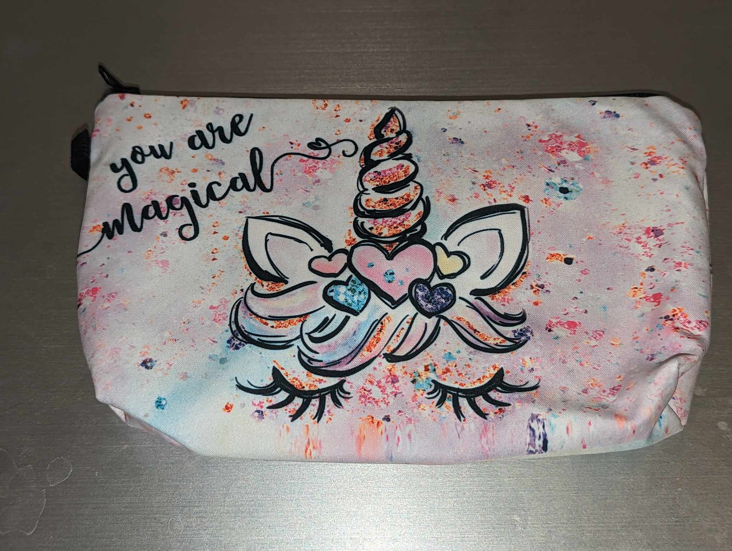 Pouch Cartoon Unicorn #1