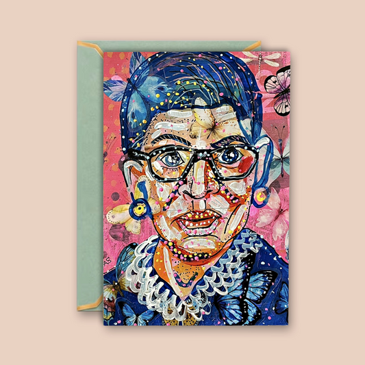 RBG Butterfly - Greeting Card / Fine Art Print