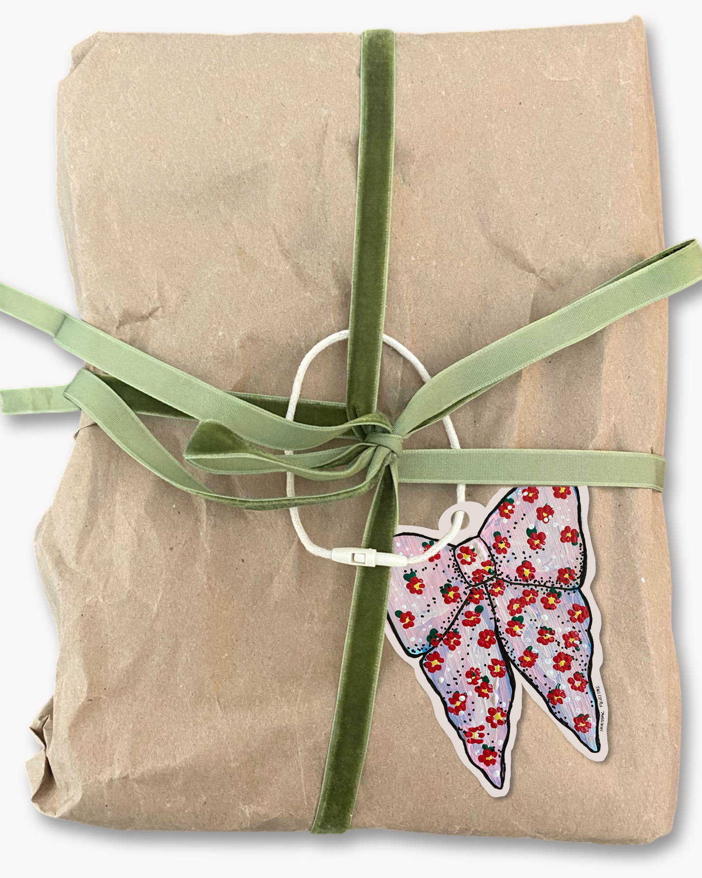 Ribbon Gift Tags ( 12 pack )