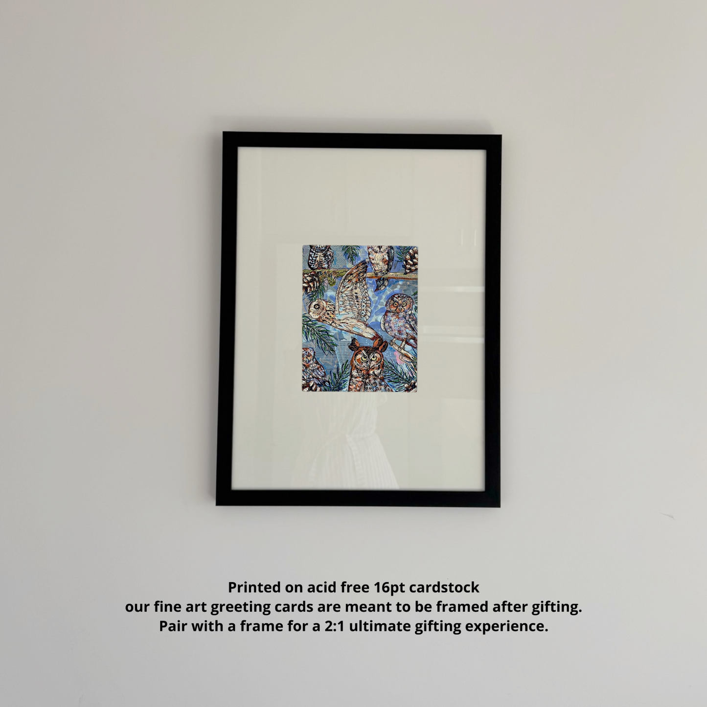Owl Specimens - Greeting Card / Fine Art Print