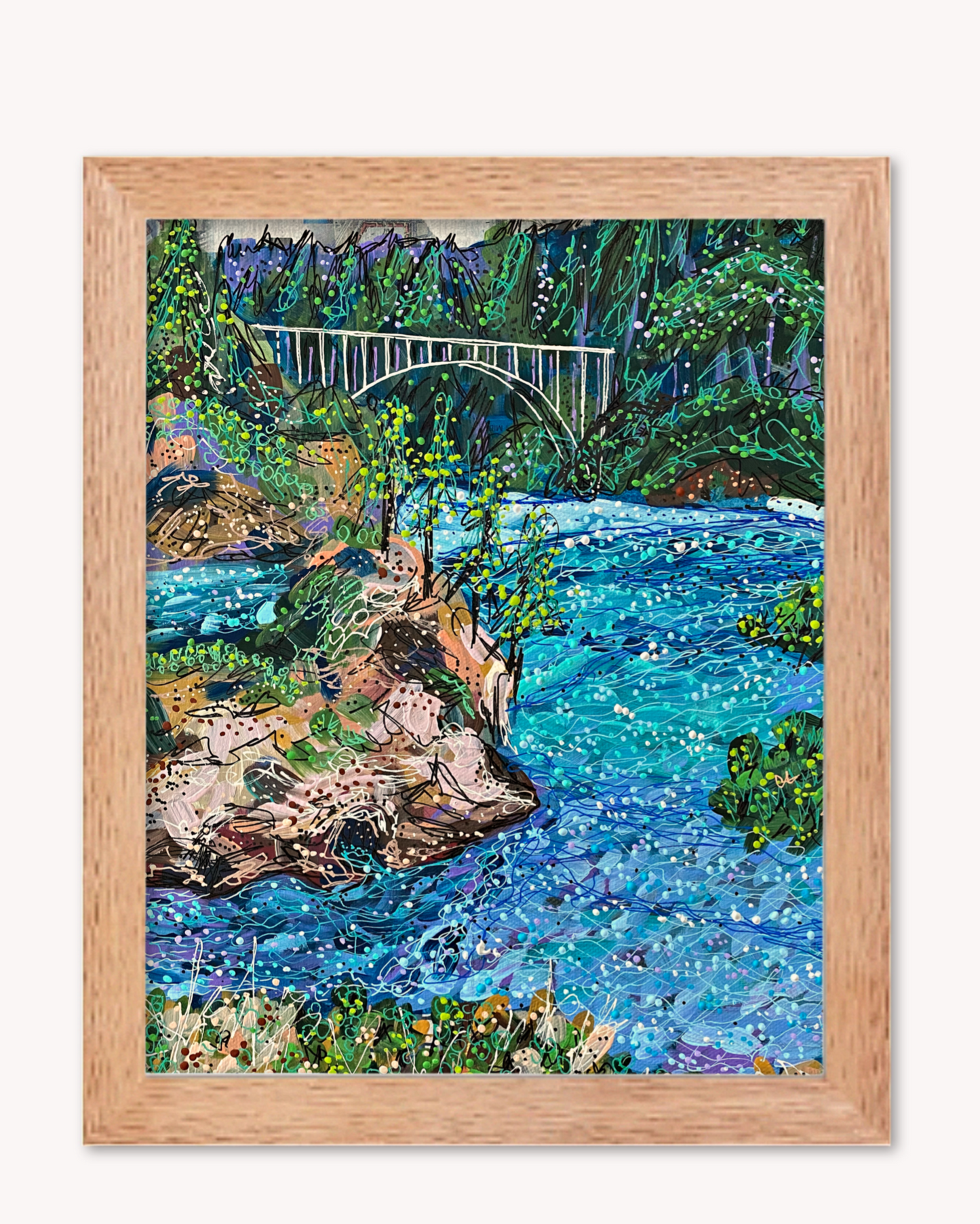 The Lagoon Print