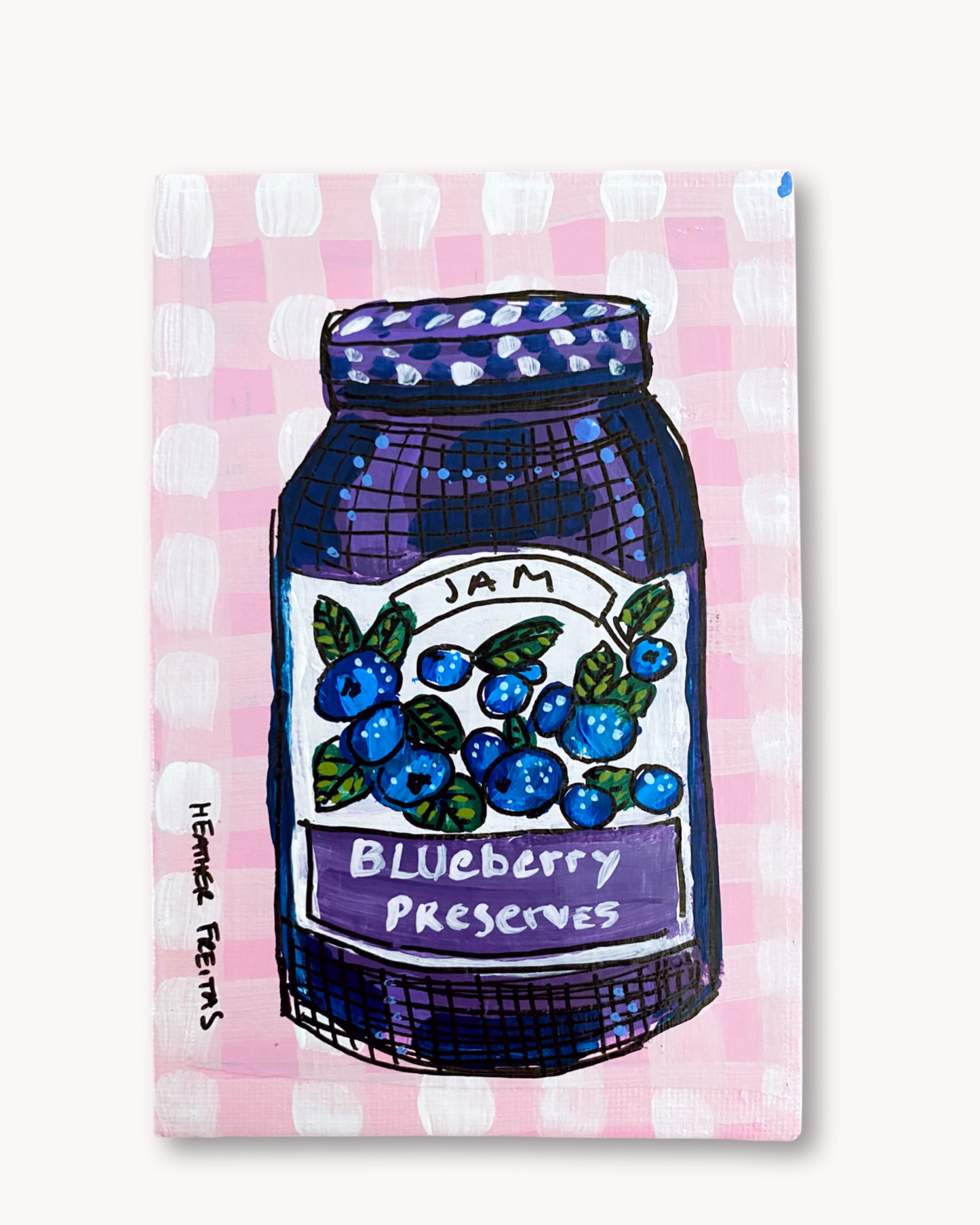 Blueberry Jam ( Original Painting )
