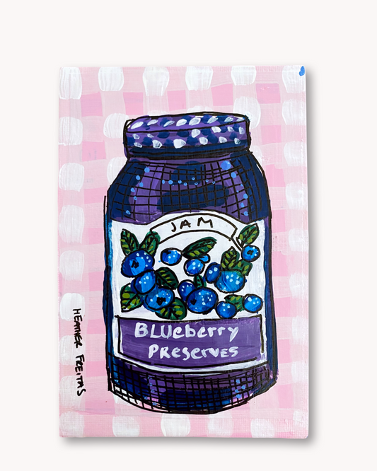 Blueberry Jam ( Original Painting )