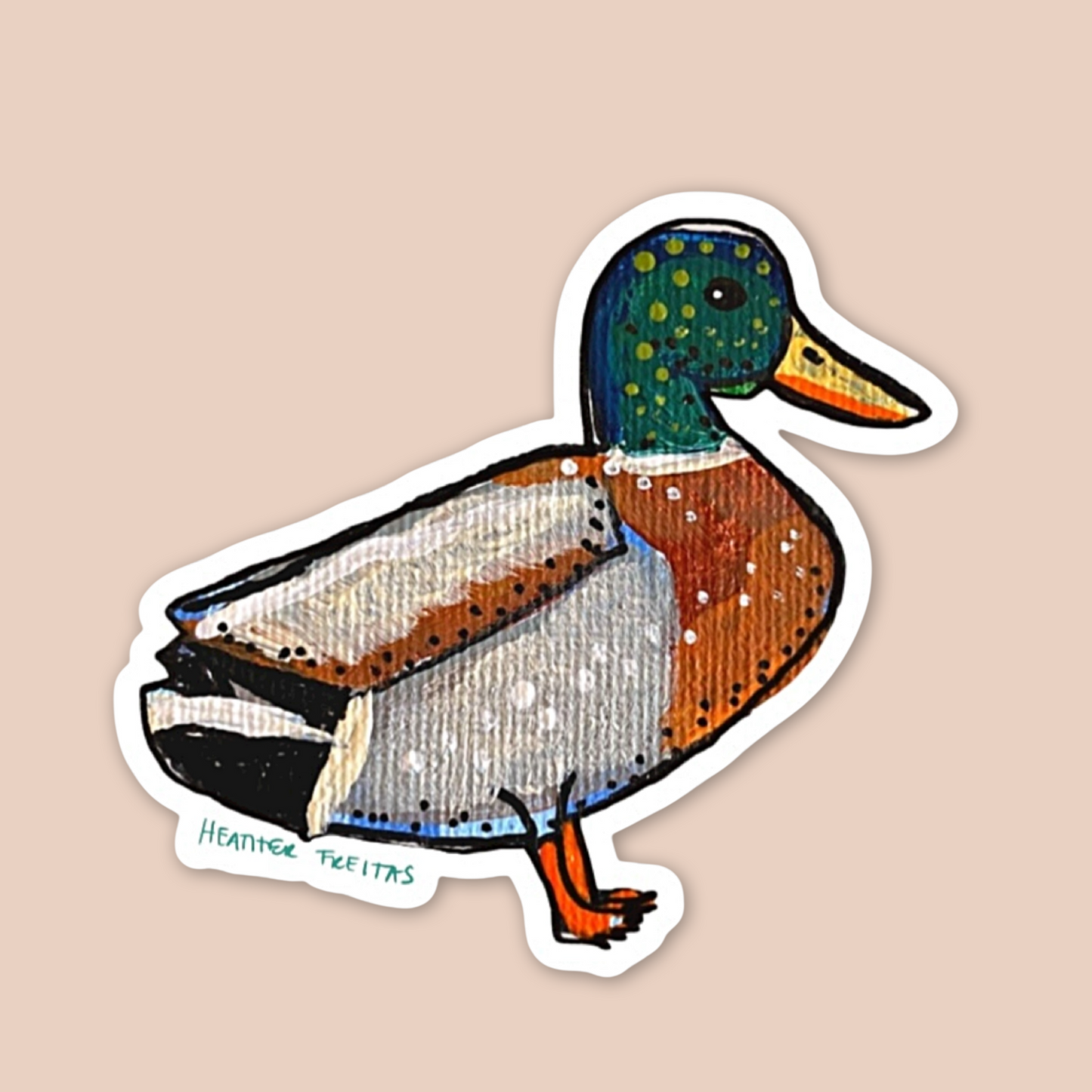 Duck Sticker