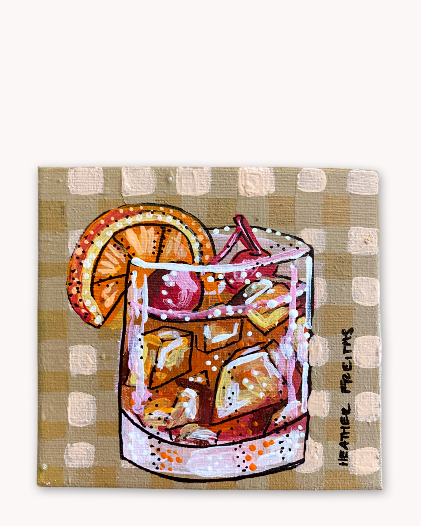 Old Fashioned ( Original Painting )