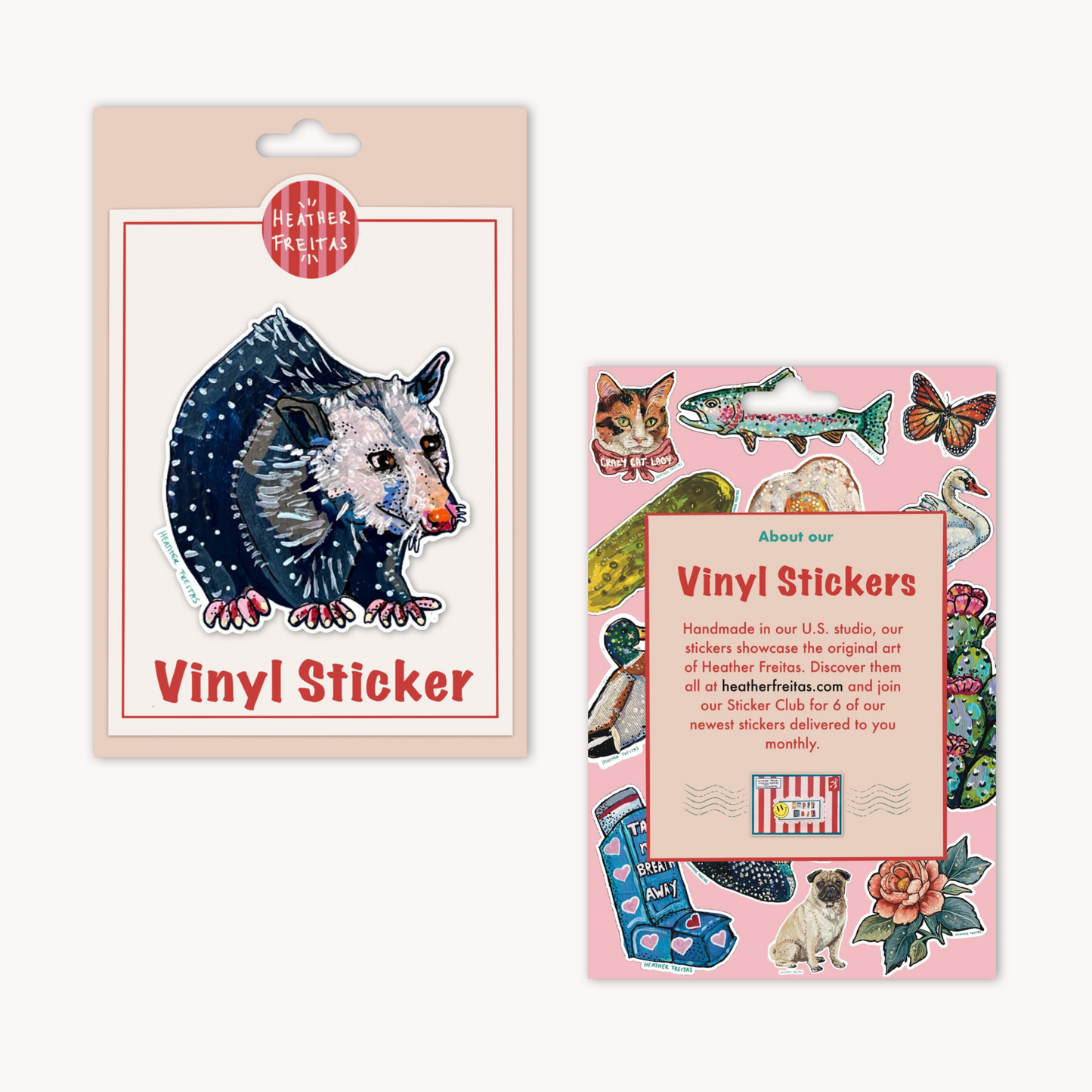 Opossum Sticker
