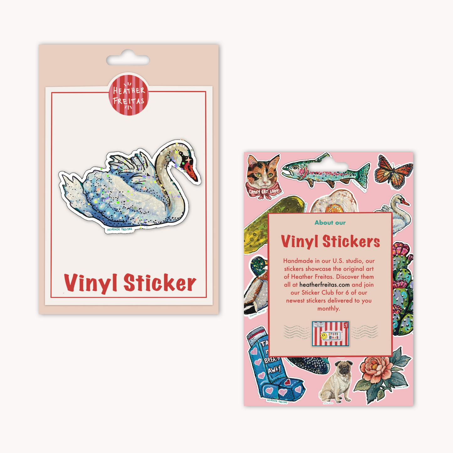 Swan Sticker