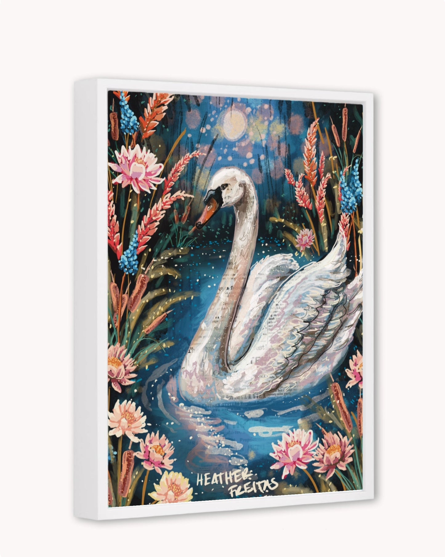 Serenity Swan Print