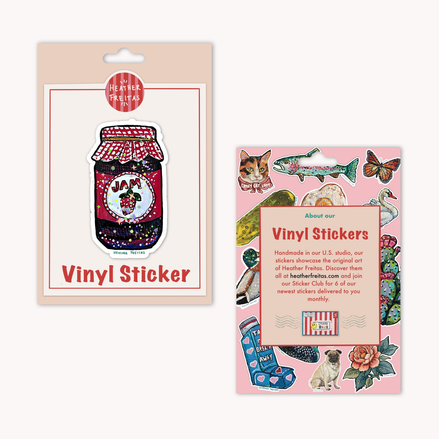 Strawberry Jam Sticker