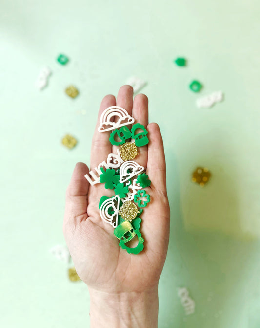 St  Patrick’s Day Acrylic Confetti