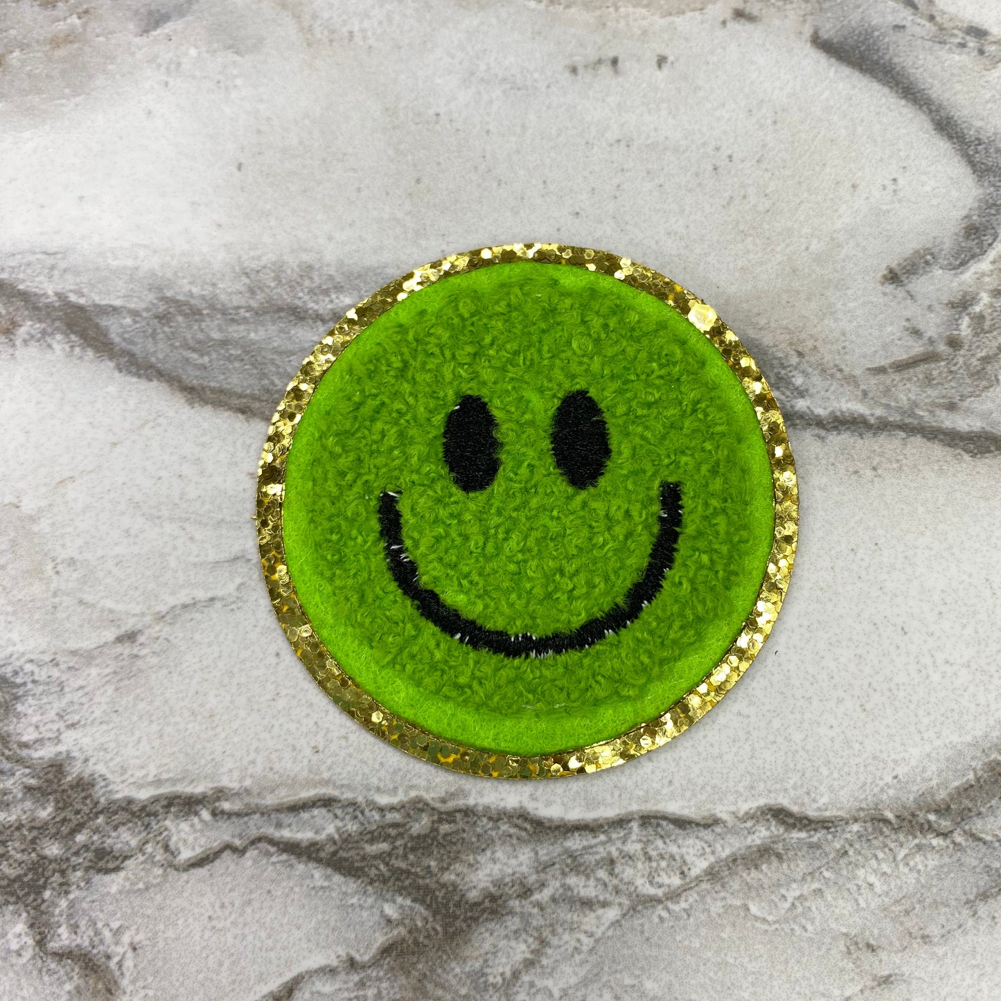 Chenille Patches - Smiley