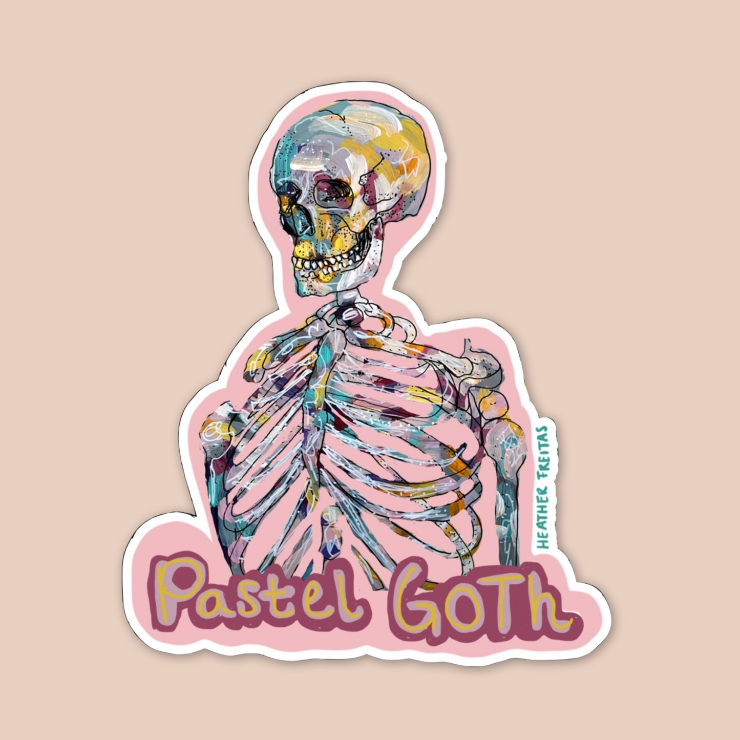 Pastel Goth Sticker